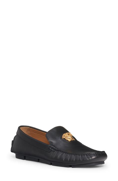 Versace Medusa Head Driving Shoe (Men) 